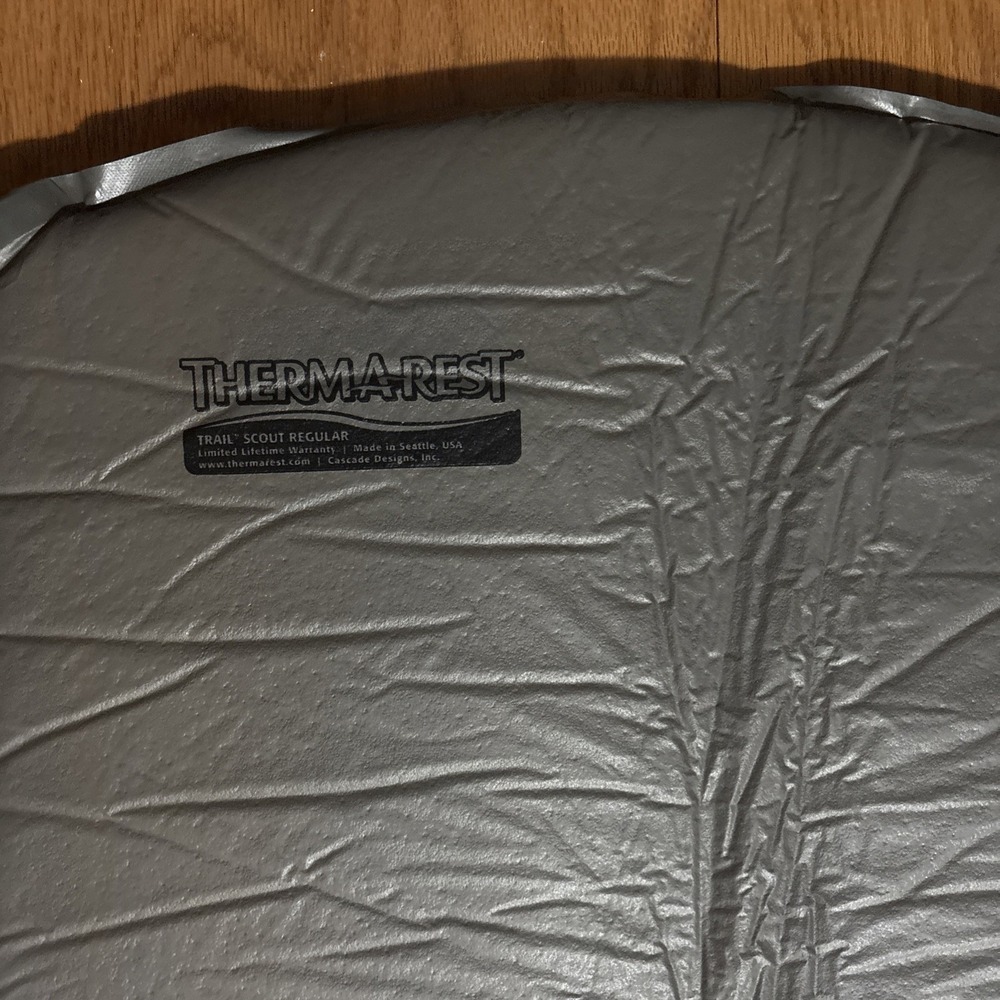Thermarest Trail‎ Scout  Regular Inflatable Sleeping Pad Made In Usa